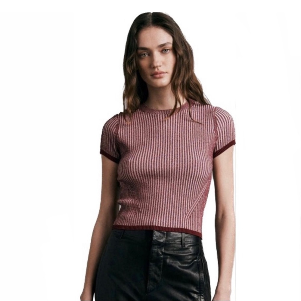 NEW RAG & BONE RIBBED TEE